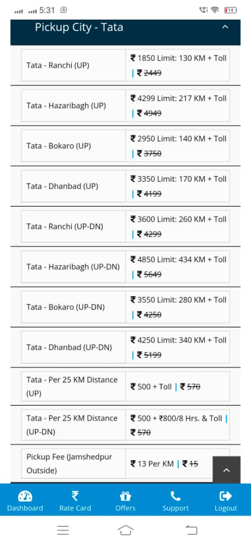 Dhanbad To Ranchi Cab